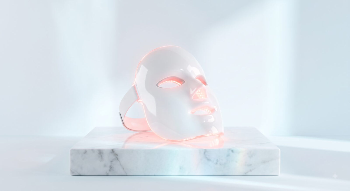 Mascarilla LED facial Lucère de 7 colores